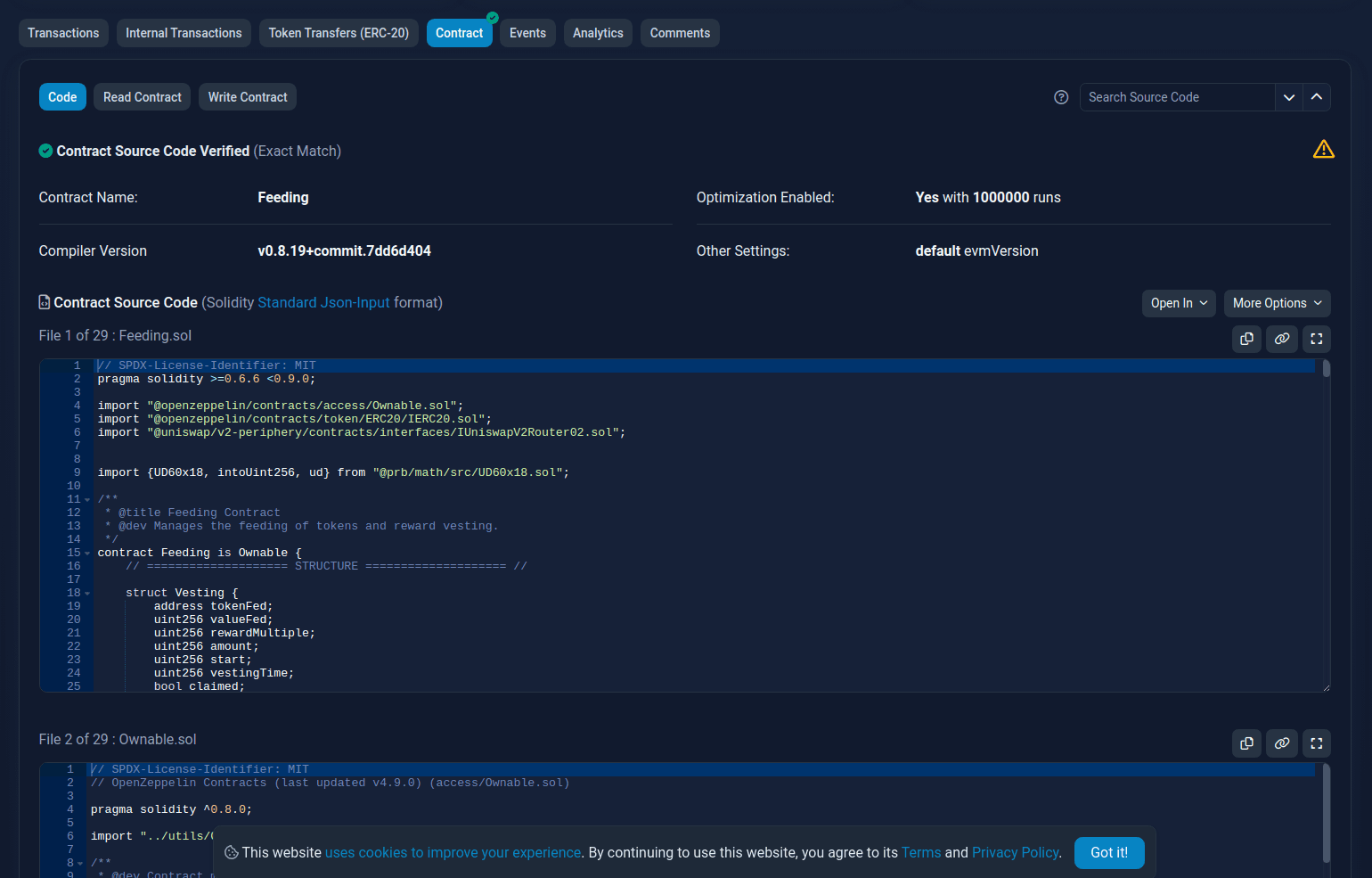 Blob - A Defi ecosystem screenshot 2