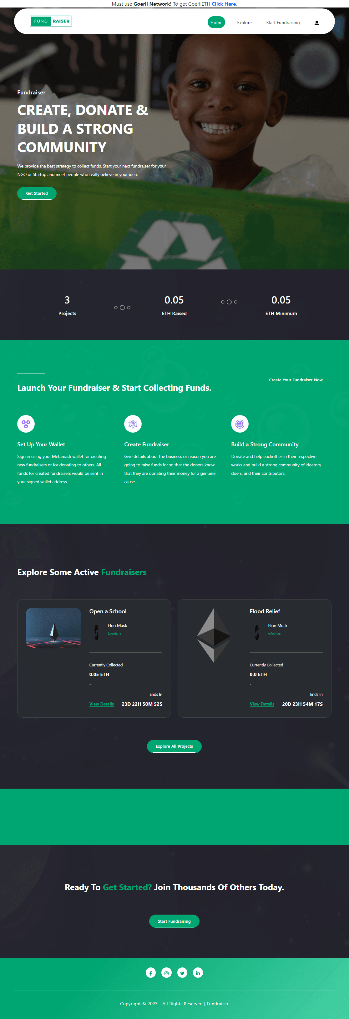 Fundraiser - Create, Donate & Build a Strong Community screenshot 1